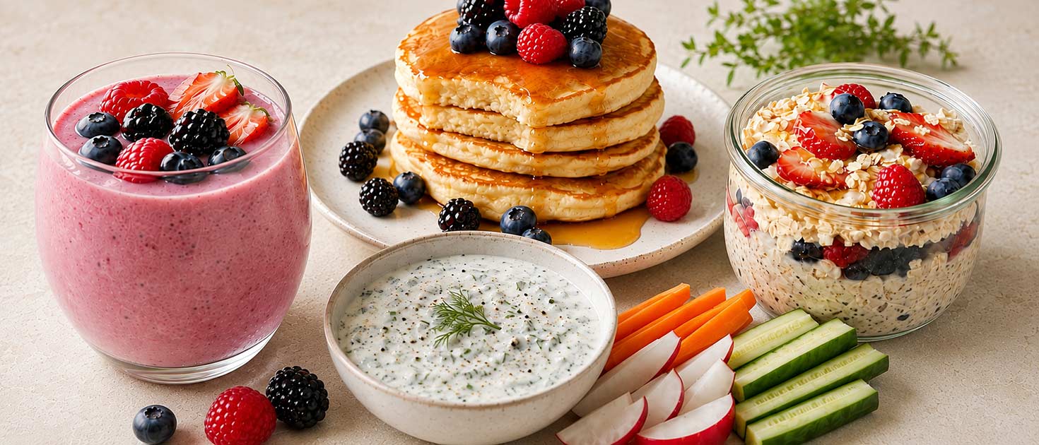 Four Recipes Brunch Spread